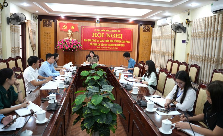 Xã Quảng Oai triển khai giải pháp nâng cao Chỉ số cải cách hành chính năm 2026- Ảnh 1.