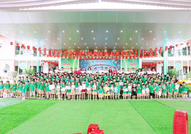 SÔI NỔI CHƯƠNG TRÌNH “ĐẤU TRƯỜNG SMART KIDS 4.0” TẠI TRƯỜNG MẦM NON THƯ LÂM- Ảnh 30.