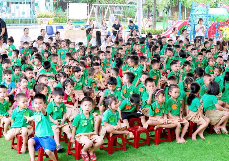 SÔI NỔI CHƯƠNG TRÌNH “ĐẤU TRƯỜNG SMART KIDS 4.0” TẠI TRƯỜNG MẦM NON THƯ LÂM- Ảnh 2.