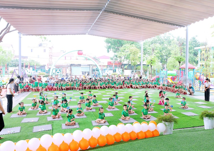 SÔI NỔI CHƯƠNG TRÌNH “ĐẤU TRƯỜNG SMART KIDS 4.0” TẠI TRƯỜNG MẦM NON THƯ LÂM- Ảnh 14.
