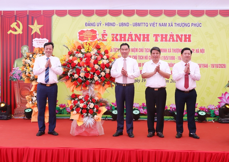 Thượng Phúc khánh thành Nhà lưu niệm Chủ tịch Hồ Chí Minh – Gìn giữ giá trị lịch sử, lan tỏa truyền thống cách mạng- Ảnh 2.