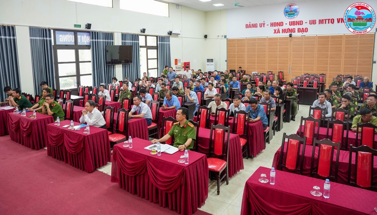 XÃ HƯNG ĐẠO TỔ CHỨC HỘI NGHỊ TUYÊN TRUYỀN, TẬP HUẤN NGHIỆP VỤ PHÒNG CHÁY, CHỮA CHÁY VÀ CỨU NẠN, CỨU HỘ NĂM 2026- Ảnh 1.
