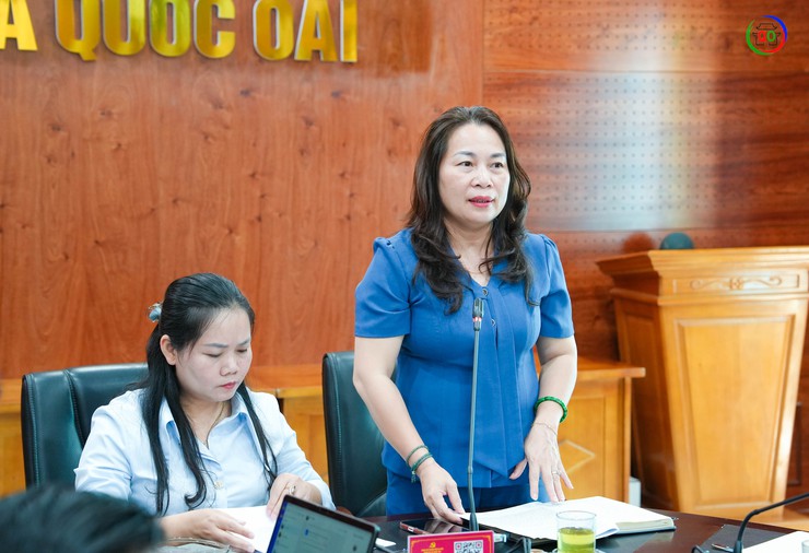 HỘI NGHỊ PHẢN BIỆN XÃ HỘI DỰ THẢO KẾ HOẠCH PHÁT TRIỂN KINH TẾ - XÃ HỘI 5 NĂM GIAI ĐOẠN 2026 - 2030 CỦA XÃ QUỐC OAI- Ảnh 2.