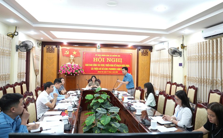 Xã Quảng Oai triển khai giải pháp nâng cao Chỉ số cải cách hành chính năm 2026- Ảnh 2.