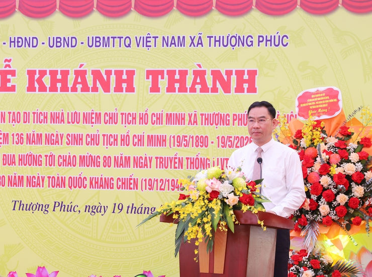 Thượng Phúc khánh thành Nhà lưu niệm Chủ tịch Hồ Chí Minh – Gìn giữ giá trị lịch sử, lan tỏa truyền thống cách mạng- Ảnh 5.