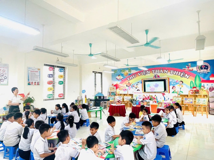Lan tỏa tri thức – Khơi nguồn khát vọng: Quảng Oai sôi nổi hưởng ứng Ngày Sách và Văn hóa đọc Việt Nam năm 2026- Ảnh 5.