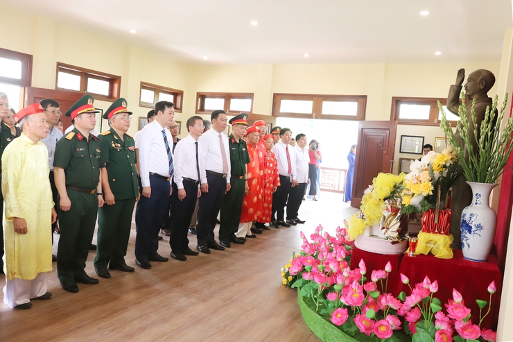 Thượng Phúc khánh thành Nhà lưu niệm Chủ tịch Hồ Chí Minh – Gìn giữ giá trị lịch sử, lan tỏa truyền thống cách mạng- Ảnh 3.