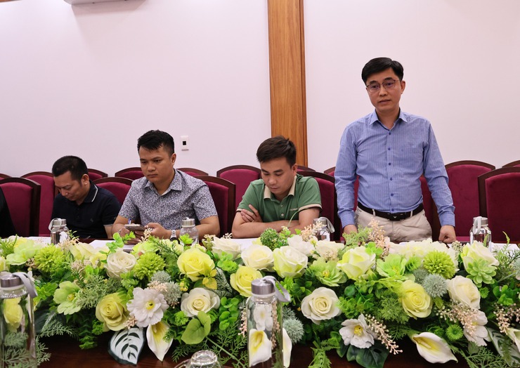 HỘI NGHỊ LÀM VIỆC GIỮA THƯỜNG TRỰC ĐẢNG ỦY XÃ HÒA XÁ VỚI BAN QUẢN LÝ DỰ ÁN ĐẦU TƯ - HẠ TẦNG - Ảnh 4.