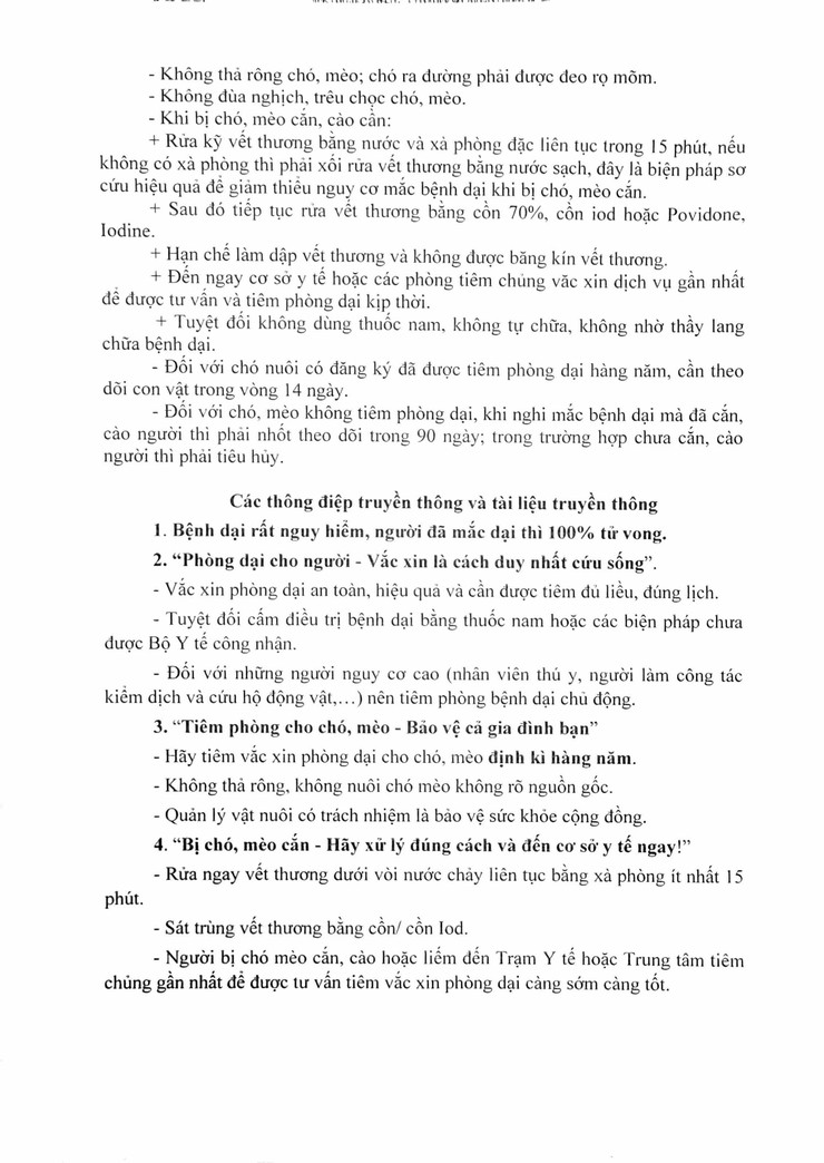 Tăng cường tuyên truyền phòng, chống bệnh dại – Chủ động bảo vệ sức khỏe cộng đồng- Ảnh 2.