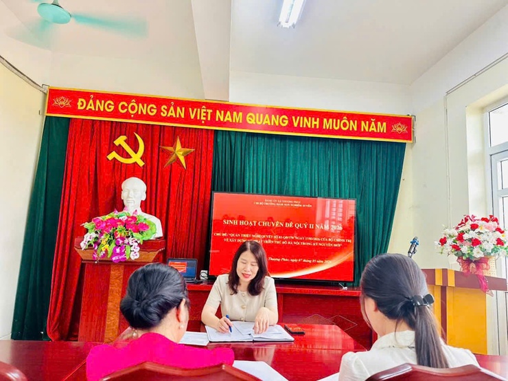 Xã Thượng Phúc tổ chức học tập, quán triệt Nghị quyết số 02-NQ/TW của Bộ Chính trị về xây dựng và phát triển Thủ đô Hà Nội trong kỷ nguyên mới- Ảnh 6.
