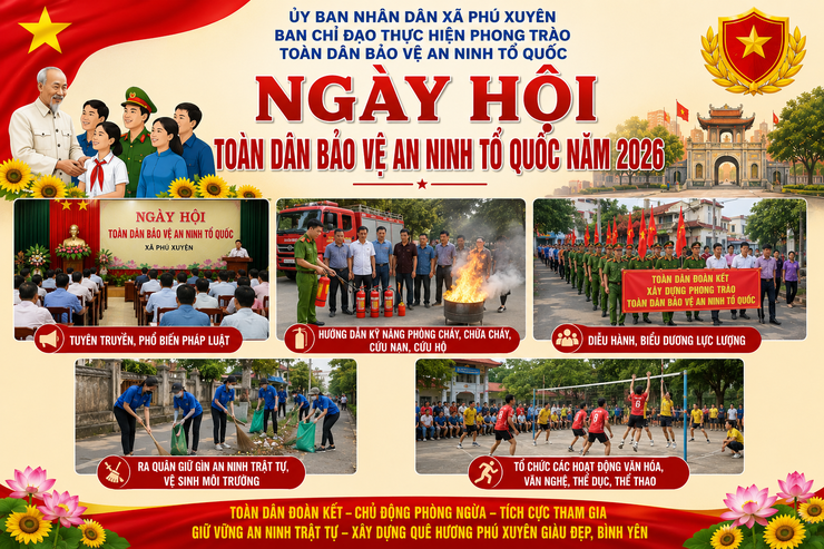 Phú Xuyên triển khai kế hoạch tổ chức "Ngày hội toàn dân bảo vệ an ninh Tổ quốc" năm 2026- Ảnh 1.