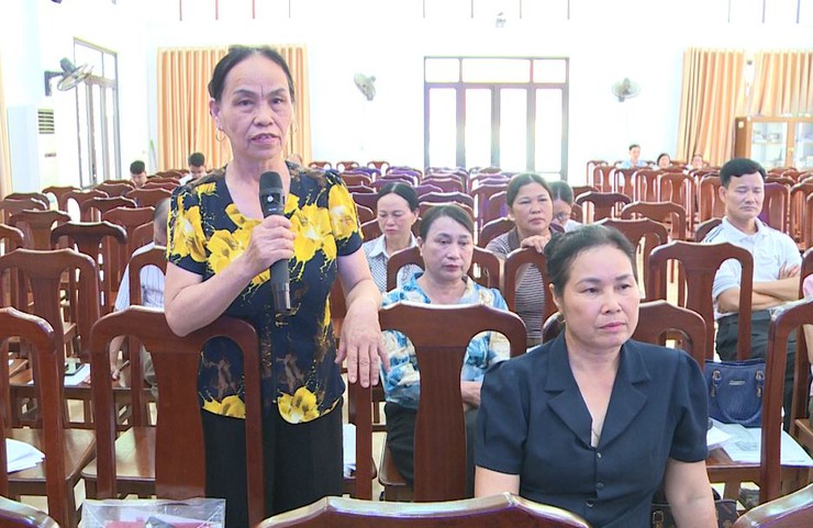 UBND xã Phúc Lộc tổ chức hội nghị giao ban công tác vệ sinh môi trường, quản lý trật tự xây dựng, trật tự đô thị và quản lý đất đai- Ảnh 6.