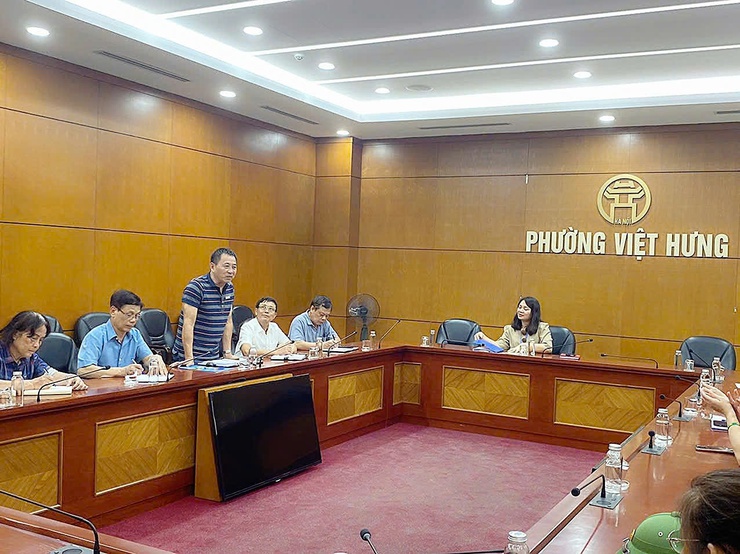 PHƯỜNG VIỆT HƯNG TỔ CHỨC HỘI NGHỊ TRAO QUYẾT ĐỊNH THÀNH LẬP ĐỘI CÔNG TÁC XÃ HỘI TÌNH NGUYỆN PHƯỜNG- Ảnh 7.
