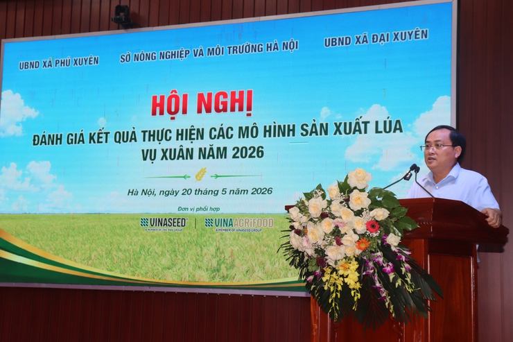 Hội nghị đánh giá kết quả thực hiện các mô hình sản xuất lúa vụ xuân năm 2026- Ảnh 9.