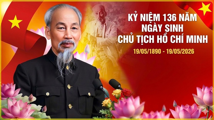 Kỷ niệm 136 năm Ngày sinh Chủ tịch Hồ Chí Minh (19/5/1890 – 19/5/2026)- Ảnh 2.