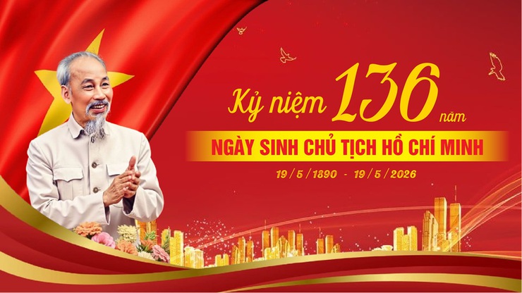 Kỷ niệm 136 năm Ngày sinh Chủ tịch Hồ Chí Minh (19/5/1890 – 19/5/2026)- Ảnh 1.