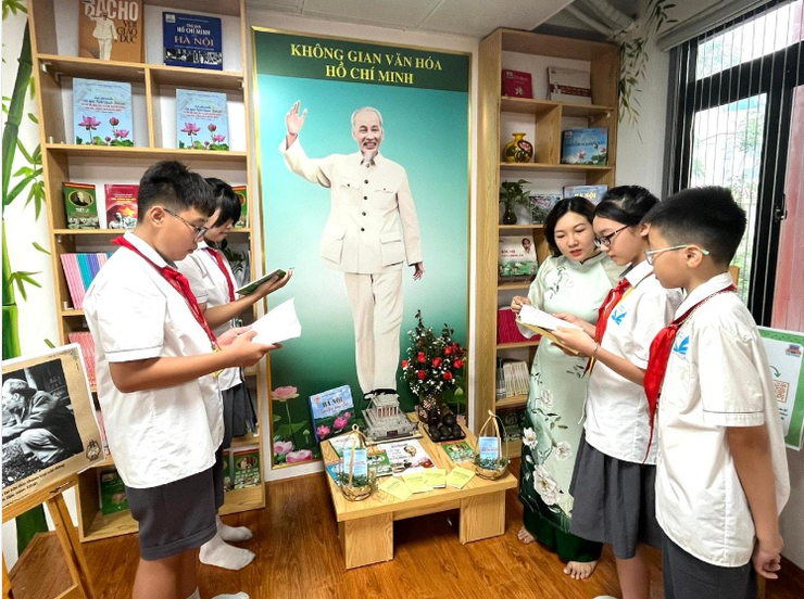 Ý nghĩa không gian văn hóa Hồ Chí Minh trong trường học- Ảnh 1.