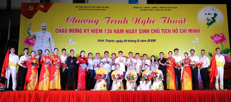 Xã Vĩnh Thanh tổ chức Chương trình nghệ thuật chào mừng kỷ niệm 136 năm Ngày sinh Chủ tịch Hồ Chí Minh (19/5/1890 - 19/5/2026).- Ảnh 10.