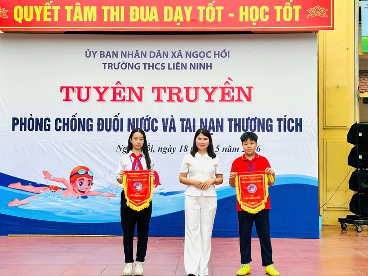 TĂNG CƯỜNG TUYÊN TRUYỀN PHÒNG, CHỐNG ĐUỐI NƯỚC VÀ TAI NẠN THƯƠNG TÍCH CHO HỌC SINH- Ảnh 2.