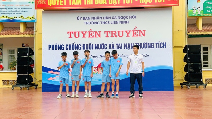TĂNG CƯỜNG TUYÊN TRUYỀN PHÒNG, CHỐNG ĐUỐI NƯỚC VÀ TAI NẠN THƯƠNG TÍCH CHO HỌC SINH- Ảnh 3.