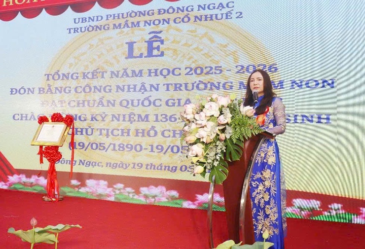 Trường Mầm non Cổ Nhuế 2 - Phường Đông Ngạc: Đón bằng công nhận đạt chuẩn Quốc gia mức độ 2
- Ảnh 3.