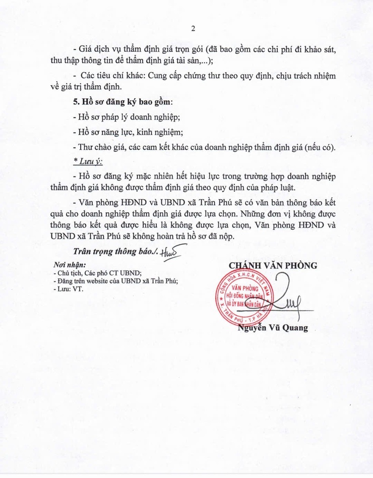 Thông báo- Ảnh 2.