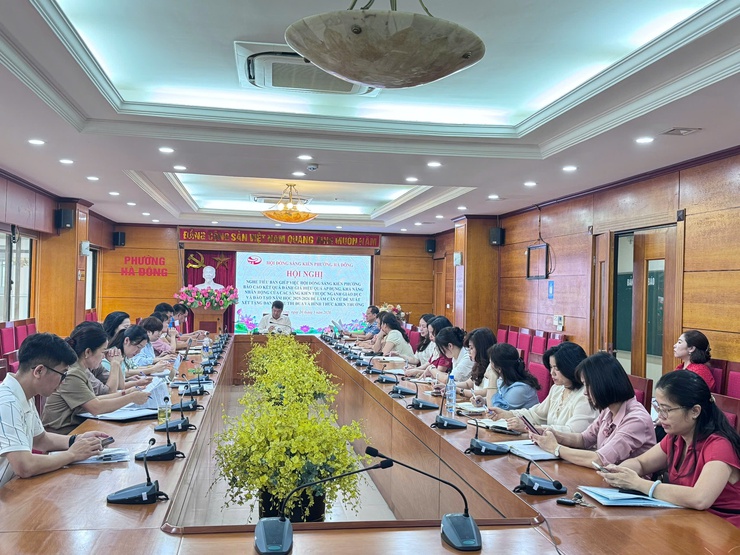 Đánh giá hiệu quả áp dụng, khả năng nhân rộng các sáng kiến ngành giáo dục phường Hà Đông năm học 2025–2026- Ảnh 2.
