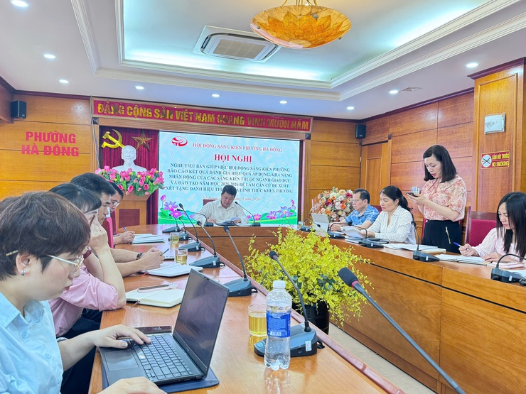 Đánh giá hiệu quả áp dụng, khả năng nhân rộng các sáng kiến ngành giáo dục phường Hà Đông năm học 2025–2026- Ảnh 1.