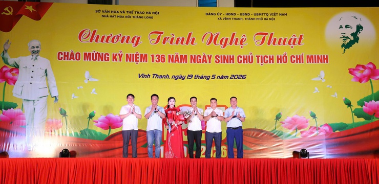 Xã Vĩnh Thanh tổ chức Chương trình nghệ thuật chào mừng kỷ niệm 136 năm Ngày sinh Chủ tịch Hồ Chí Minh (19/5/1890 - 19/5/2026).- Ảnh 1.