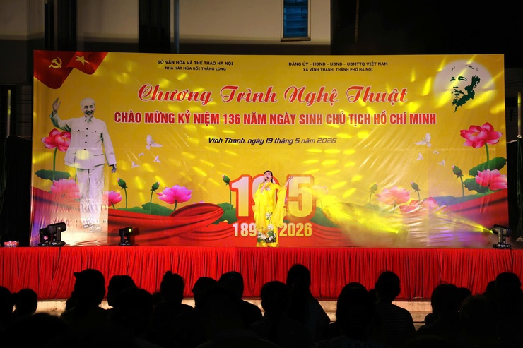 Xã Vĩnh Thanh tổ chức Chương trình nghệ thuật chào mừng kỷ niệm 136 năm Ngày sinh Chủ tịch Hồ Chí Minh (19/5/1890 - 19/5/2026).- Ảnh 7.