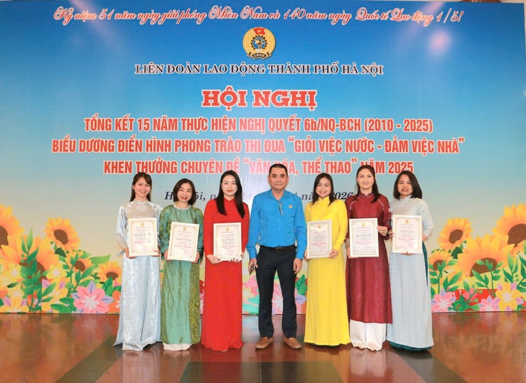 Công đoàn phường Bồ Đề lan tỏa phong trào thi đua yêu nước, học tập và làm theo Bác- Ảnh 2.