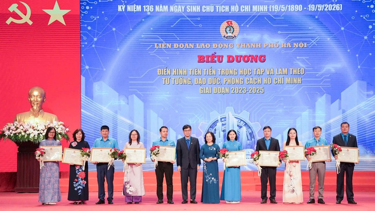 Công đoàn phường Bồ Đề lan tỏa phong trào thi đua yêu nước, học tập và làm theo Bác- Ảnh 3.