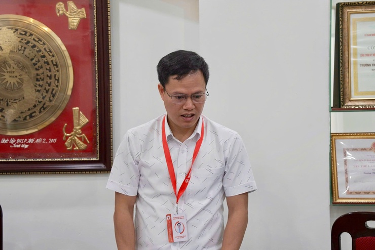 Ban Văn hóa – Xã hội HĐND xã Thiên Lộc khảo sát việc thực hiện Đề án toàn dân tham gia bảo vệ Quốc phòng - An ninh tại Trường THPT Bắc Thăng Long.- Ảnh 11.
