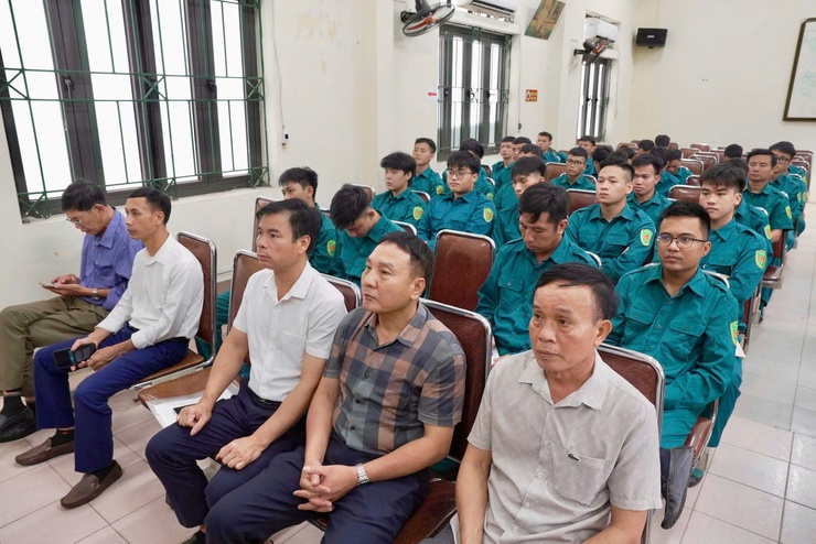 Khai mạc huấn luyện dân quân cơ động xã Thiên Lộc năm 2026- Ảnh 6.