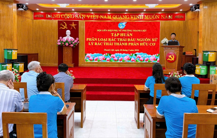 Thanh Liệt thúc đẩy mô hình phân loại rác và xử lý rác hữu cơ tại cộng đồng- Ảnh 1.