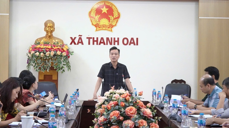 Thanh Oai triển khai công tác tổ chức Kỳ thi tuyển sinh vào lớp 10 và tốt nghiệp Trung học phổ thông.- Ảnh 1.
