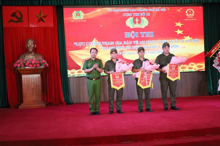 Xã Minh Châu tham dự Hội thi: "Lực lượng tham gia bảo vệ ANTT ở cơ sở giỏi" lần thứ Nhất năm 2026 do Cụm thi số 16 – thành phố Hà Nội tổ chức.- Ảnh 7.