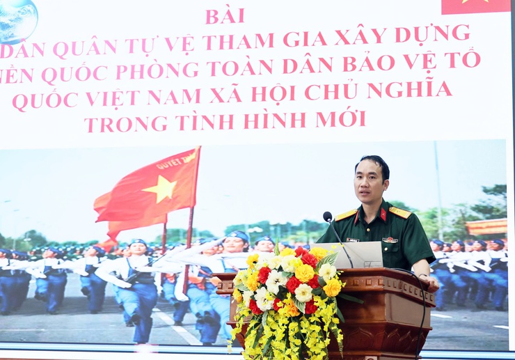 Ban chỉ huy Quân sự xã Quảng Bị: Khai mạc huấn luyện Dân quân cơ động năm 2026- Ảnh 4.