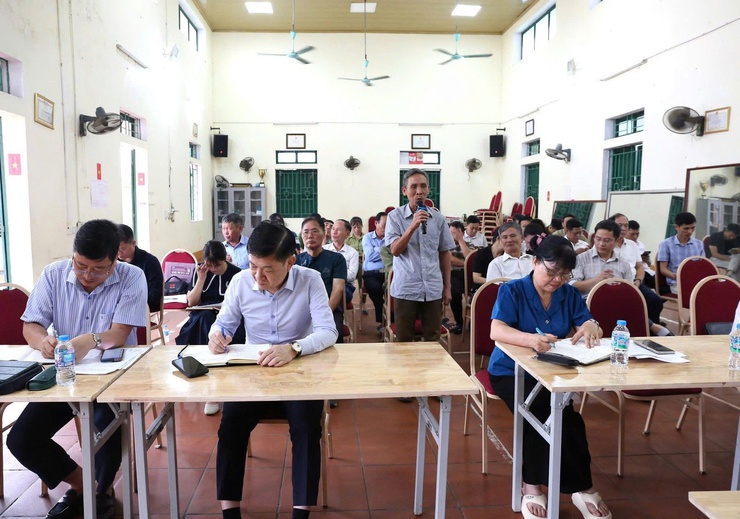 THƯỜNG TRỰC HĐND XÃ SÓC SƠN KHẢO SÁT KẾT QUẢ GIẢI QUYẾT KIẾN NGHỊ CỬ TRI TẠI ĐƠN VỊ BẦU CỬ SỐ 5- Ảnh 6.