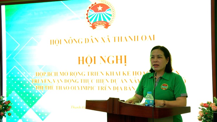 Hội Nông dân xã triển khai Kế hoạch tuyên truyền, vận động thực hiện Dự án xây dựng Khu đô thị thể thao Quốc tế Hà Nội- Ảnh 3.