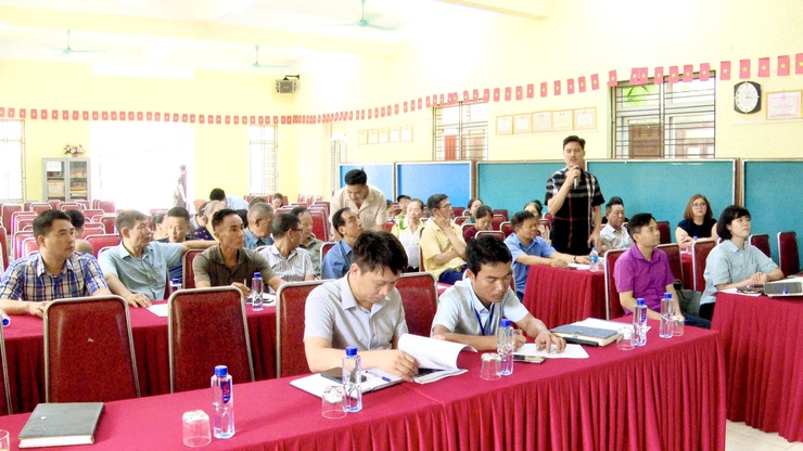 UBND XÃ THƯ LÂM TỔ CHỨC HỘI NGHỊ LẤY Ý KIẾN CỘNG ĐỒNG DÂN CƯ VỀ ĐỒ ÁN ĐIỀU CHỈNH CỤC BỘ QUY HOẠCH KHU NHÀ Ở XÃ HỘI VÂN HÀ 1- Ảnh 10.