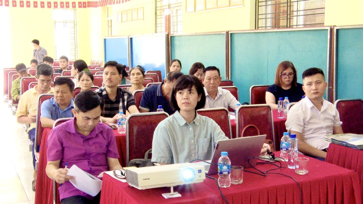 UBND XÃ THƯ LÂM TỔ CHỨC HỘI NGHỊ LẤY Ý KIẾN CỘNG ĐỒNG DÂN CƯ VỀ ĐỒ ÁN ĐIỀU CHỈNH CỤC BỘ QUY HOẠCH KHU NHÀ Ở XÃ HỘI VÂN HÀ 1- Ảnh 5.