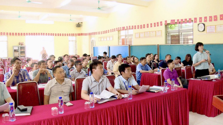 UBND XÃ THƯ LÂM TỔ CHỨC HỘI NGHỊ LẤY Ý KIẾN CỘNG ĐỒNG DÂN CƯ VỀ ĐỒ ÁN ĐIỀU CHỈNH CỤC BỘ QUY HOẠCH KHU NHÀ Ở XÃ HỘI VÂN HÀ 1- Ảnh 7.
