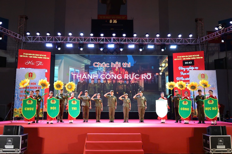 Phường Định Công xuất sắc giành giải Ba Hội thi “Lực lượng tham gia bảo vệ an ninh, trật tự ở cơ sở giỏi” Cụm thi số 2 – Thành phố Hà Nội- Ảnh 1.