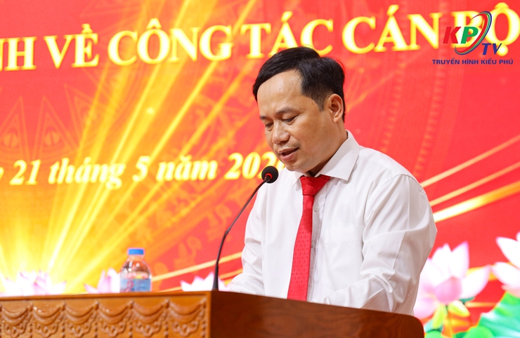 Ban Thường vụ Đảng ủy xã Kiều Phú tổ chức Hội nghị công bố các quyết định về công tác cán bộ- Ảnh 7.