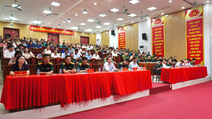 Xã Yên Lãng tổng kết diễn tập tác chiến khu vực phòng thủ năm 2026- Ảnh 1.