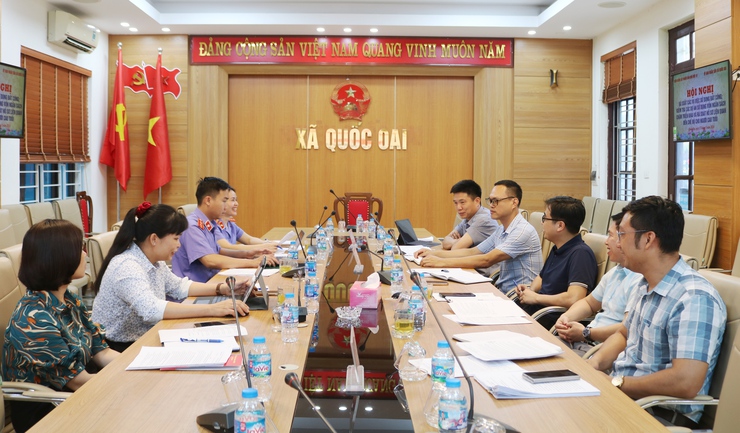 Quốc Oai phối hợp rà soát việc thực hiện chính sách đối với người cao tuổi và công tác quản lý đất công, dự án đầu tư công- Ảnh 1.