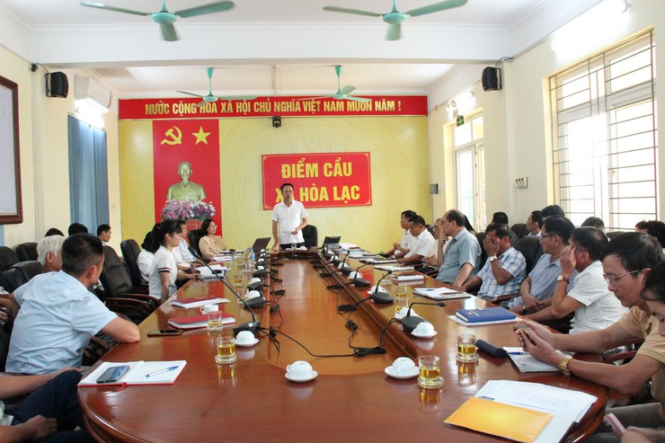 Hòa Lạc Lạc tập trung tháo gỡ vướng mắc trong cấp giấy chứng nhận quyền sử dụng đất; siết chặt quản lý môi trường- Ảnh 3.