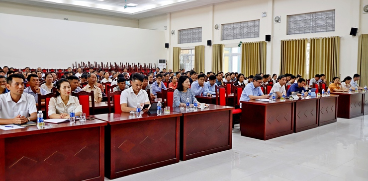Xã Đoài Phương tổ chức hội nghị thông tin tình hình thời sự trong nước, quốc tế quý II năm 2026- Ảnh 2.