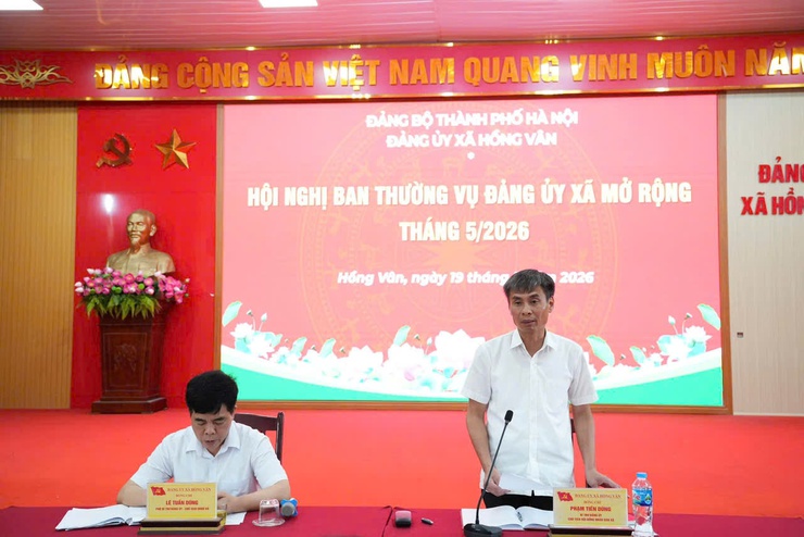 Đảng ủy xã Hồng Vân họp bàn công tác đầu tư giáo dục- Ảnh 7.
